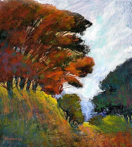 Falls Romance III Landscape Print